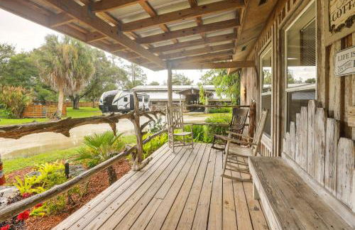 Pet-Friendly Cabin on 50 Acres in Palm City! - Foto 15