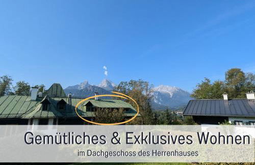 Die Watzmannsuite - Familienfreundliche Ferienwohnung in historischer Villa mit Kamin, Infrarotsauna, Balkon, Garten, nur 10 Gehminuten ins Zentrum von Berchtesgaden - Foto 35