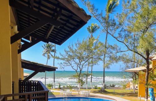 Paraíso PÉ NA AREIA no coração do Litoral Norte - FRENTE MAR - Loft projetado para que você tenha a melhor experiência em hospedagem - condomínio mais procurado da Estrada do Côco - Varanda com vista espetacular para o mar - lazer e TRANQUILIDADE - Foto 1
