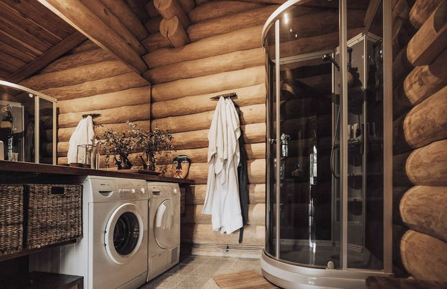 Fjordhygge, Cozy Log Retreat Near Sea & Forest - Sauna & Outdoor Living - Foto 27