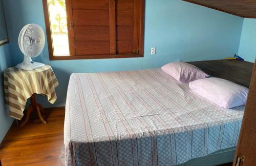 Casa com piscina e um quarto com ar split pé na areia a 50 metros da praia - Foto 10