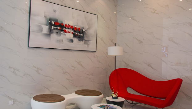 Coin salon dans le hall