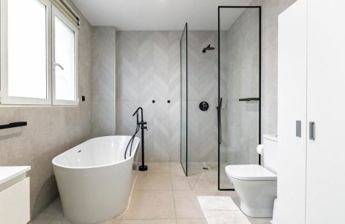 Casa Familiar 9 Pax, Smart TV, Centro, Playa, Café, AC - Foto 36