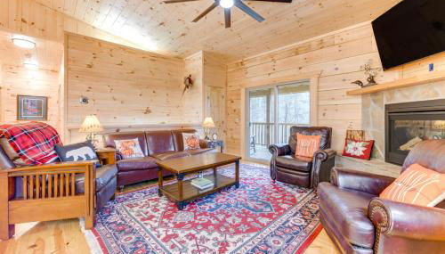 Smoky Mtn Cabin with Hot Tub and Scenic Views - Foto 4