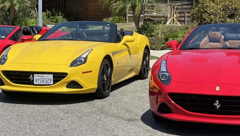 Dirigir uma Ferrari em Los Angeles