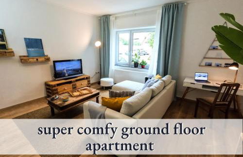 Parterre Lounge mit Terrasse -Nähe Karlsruhe & KIT - ohne Treppen -barrierefreie Dusche - Foto 10