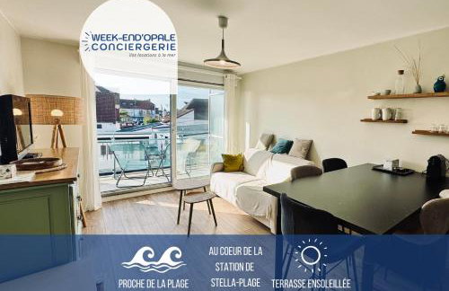 Appartement centre ville Stella-Plage terrasse sud-ouest - Foto 1