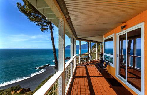 Amazing Oceanview 2 bedroom Oceanfront! by OceanviewHotTubs Shelter Cove, CA Tesla EV Station - Foto 12