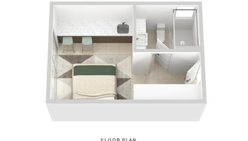 Condomínio Clube - Qto com cozinha - Ar condicionado - Foto 5