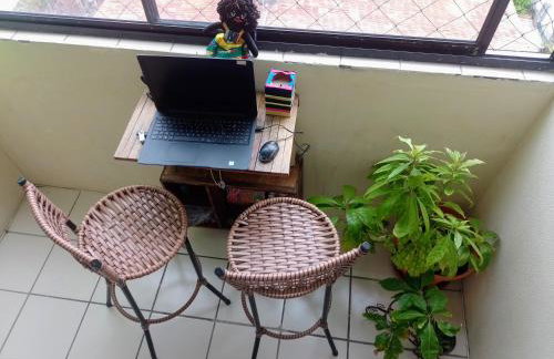 Quarto cama Casal, Vista para o mar, próximo a FMO, Centro Histórico, shopping Patteo - AR CONDICIONADO - Foto 10