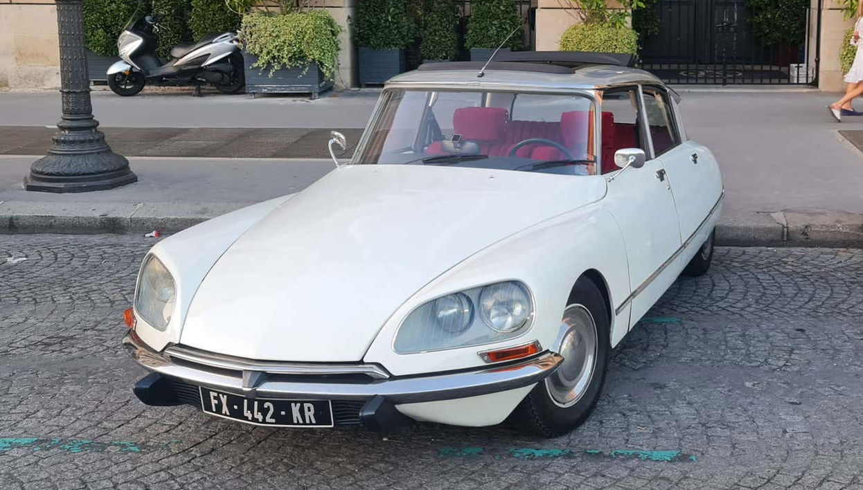 La Citroën DS del tour