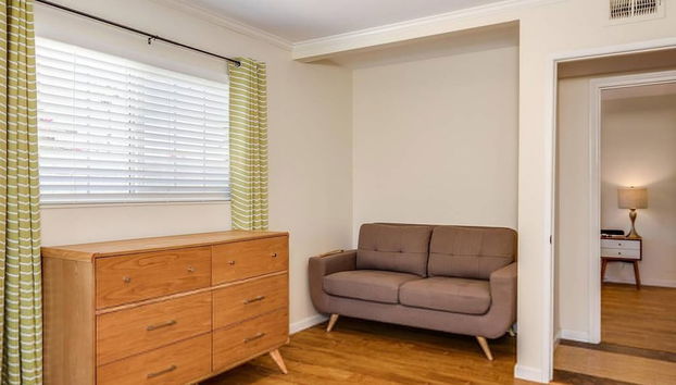 Relax at the 3BR Tranquil Oasis in Palm Springs - Foto 4, Habitación