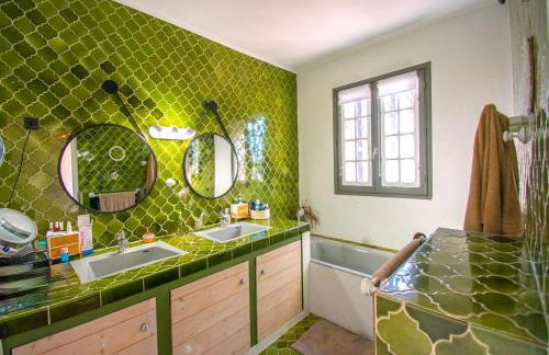 Villa 200m2, 10 pers, AC, Piscine, Forêt privée - Foto 37