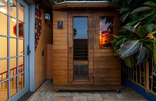 Artsy Venice Beach Canals Studio w/Rooftop & Sauna - Foto 16