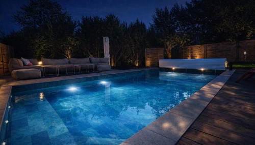 Villa Avril & spa 15 pers- location Villa de Prestige 2 Piscines intérieur et extérieur et sauna - Foto 4