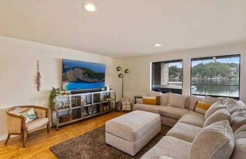 Lakefront Luxury Stunning Views Dock Hot Tub - Foto 4