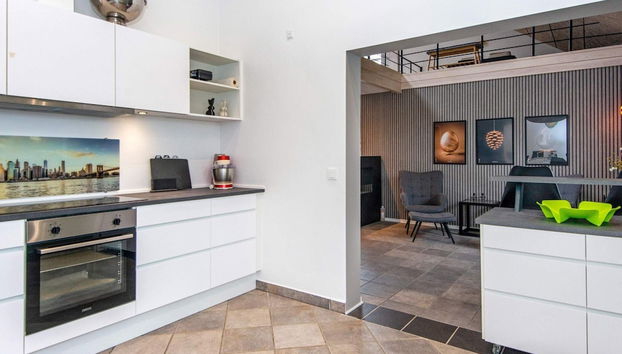 8 Person Holiday Home in Henne - Foto 5, Cocina privada