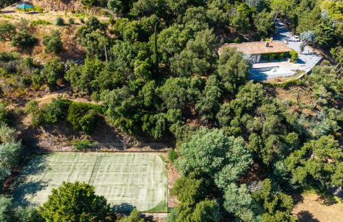Mas provençal avec piscine chauffée, tennis, pétanque, vue mer, 20 min St Tropez - Foto 34