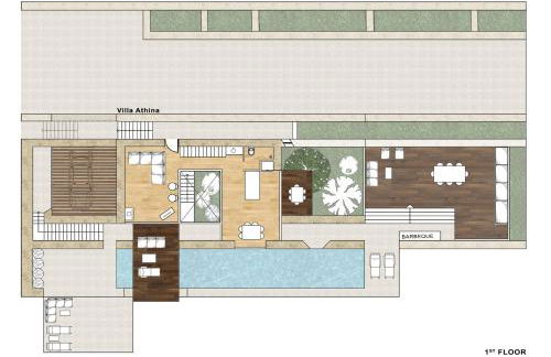 Seafront Ravdoucha Epavlis Athina Villa - Pool, Gym, Sauna, Private Parking, WiFi - Photo 34