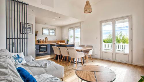 Maison cosy à 100 m de la plage, couple, famille, jardin, parking - Foto 2