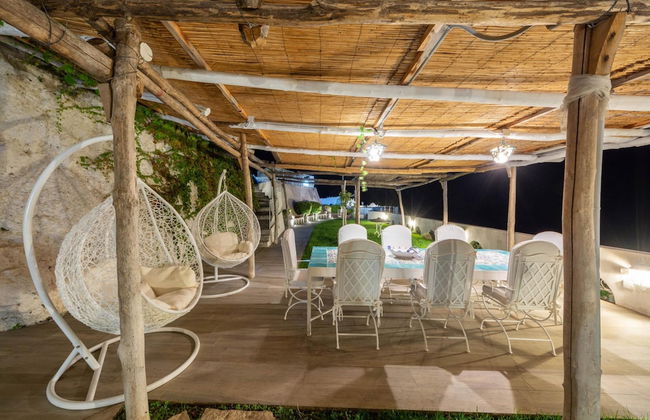 Luxury Villa Vittoria- Villa With Garden Swimming Pool and Jacuzzi Overlooking the sea - Foto 21