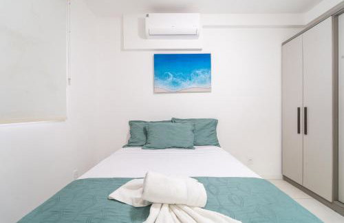 Apartamento a 150 M DA PRAIA com SACADA, WI-FI, PISCINA, PORTARIA 24h, PLAYGROUND e vaga de GARAGEM - Photo 47
