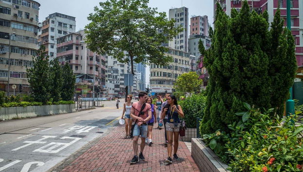 Caminando por las calles de Mong Kok