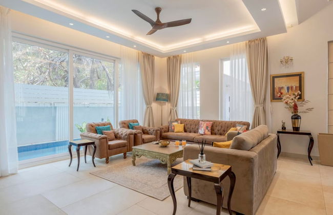 Aria - Lux 5BR Villa in Anjuna Perfect for Groups - Photo 8