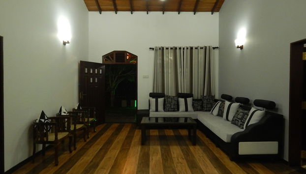 Coin salon dans le hall