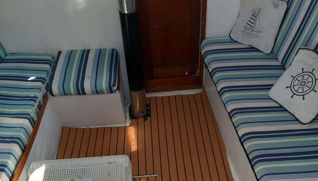 Interior del velero
