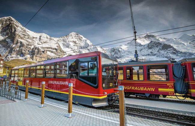Train pour le Jungfraujoch - Top of Europe - Photo 1