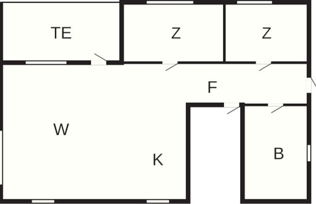 6 Person Holiday Home in Dronningmolle-by Traum - Foto 2