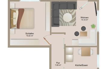 Schöne, neue Ferienwohnung am Rhein und mit Balkon - Foto 16