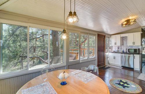 Pine Chateau Guest Cabin with Mtn Views and Sauna! - Photo 1