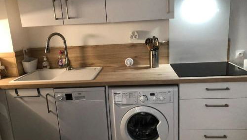 Studio cabine en bord de mer, à La Grande-Motte - Foto 5, stove, dishwasher