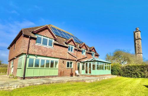 Stunning 7 Bedroom Escape Near New Forest and Beach - Large Garden - Serene Setting - Sleeps 14 - Foto 80