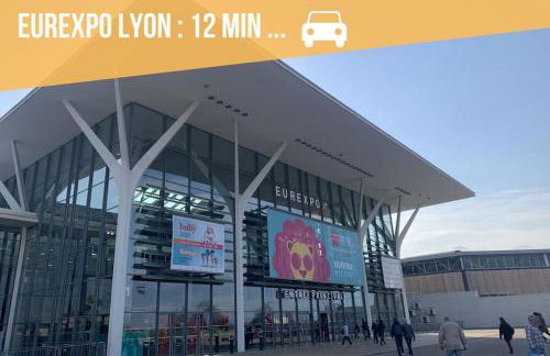 Studio garden and serenity, near Eurexpo and GroupamaStadium - Foto 19