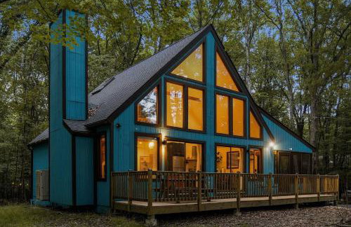 A-Frame Hot Tub Hike Firepit Design - Foto 63