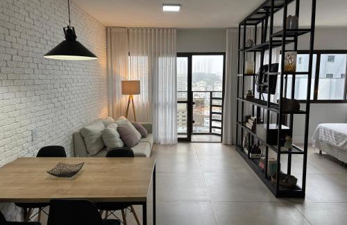 ENB1129 Flat Super Moderno com AC no Centro de SBC - Foto 48