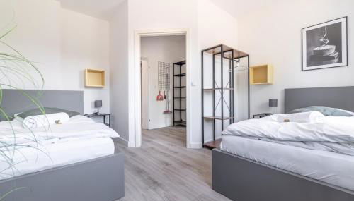 Workers Home W136 l 2 Schlafzimmer für 4 Personen - Photo 3, towels, wardrobe