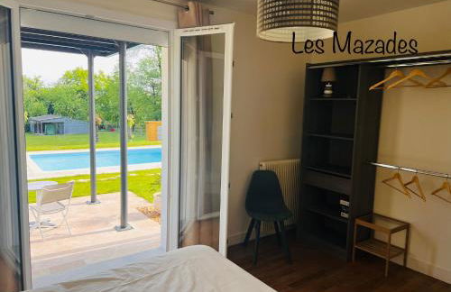 Les Mazades à 10 min de Périgueux avec piscine chauffée, meublé de tourisme classé 3 étoiles - Foto 19