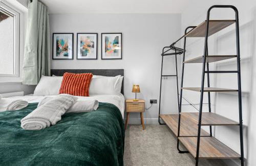 Modern 3-Bed Home, Super King Beds, Drive Parking - Foto 5