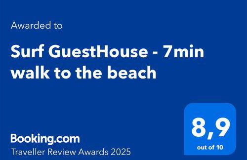 Surf GuestHouse - 7min walk to the beach - Foto 2