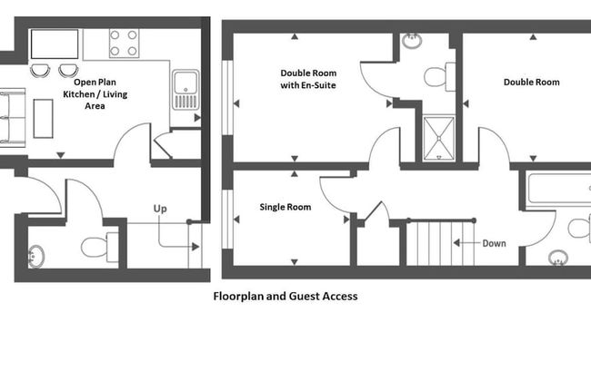 3 Bed Lego Themed Home - Sleeps 6 - Wifi, Parking - Foto 7