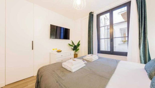 Spacious Apartment - 2br/6p - Pigalle - Sopi - Foto 4, Habitación