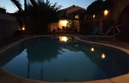 villa avec piscine privé ,plages à 7 min ,5km - Foto 2