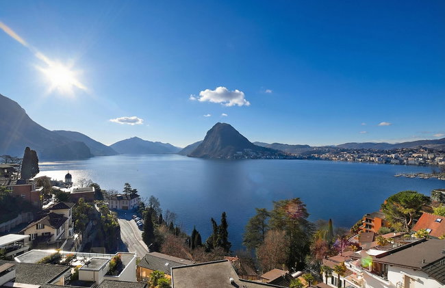 View and Art Panoramic Lake View Studio, Lugano - Foto 23