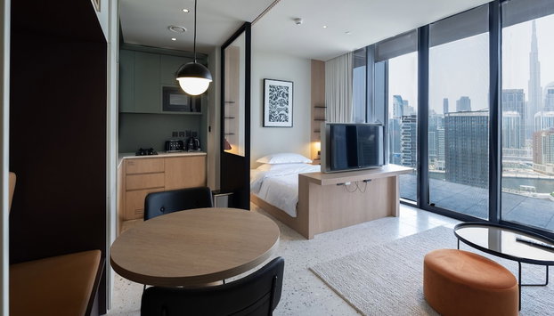 Snug Studio at Upside Living Business Travel Ready - Foto 5, Habitación