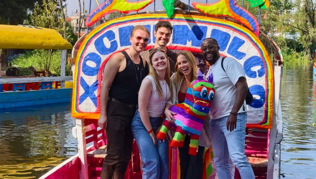 Giro in trajinera a Xochimilco - Foto 4, Foto di gruppo