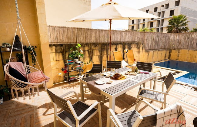 A Boho Inspired Gozo Holiday Home With Pool - Foto 1
